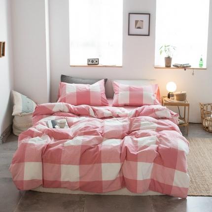 91家纺网 家纺一手货源 找家纺 （总）尚品本色 2022新款水洗棉套件系列-四件套