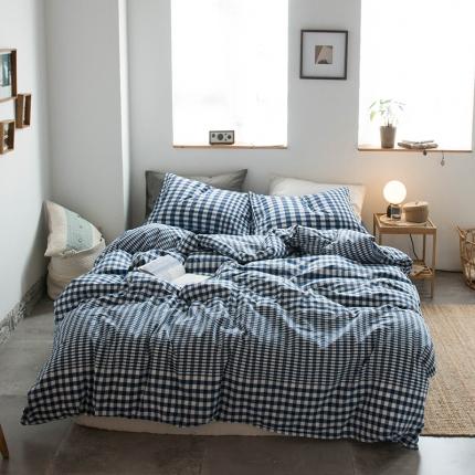 91家纺网 家纺一手货源 找家纺 （总）尚品本色 2022新款水洗棉套件系列-四件套