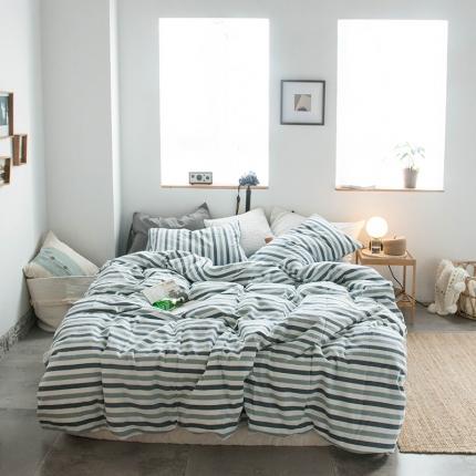 91家纺网 家纺一手货源 找家纺 （总）尚品本色 2022新款水洗棉套件系列-四件套