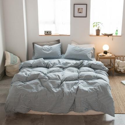 91家纺网 家纺一手货源 找家纺 （总）尚品本色 2022新款水洗棉套件系列-四件套