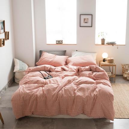 91家纺网 家纺一手货源 找家纺 （总）尚品本色 2022新款水洗棉套件系列-四件套