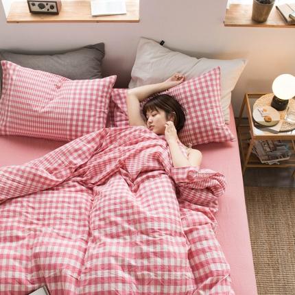 91家纺网 家纺一手货源 找家纺 （总）尚品本色 2022新款水洗棉套件系列-单被套