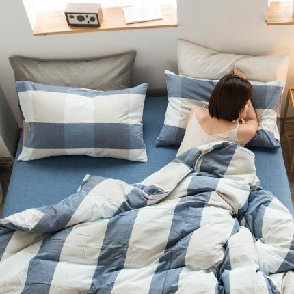 91家纺网 家纺一手货源 找家纺 （总）尚品本色 2022新款水洗棉套件系列-单被套