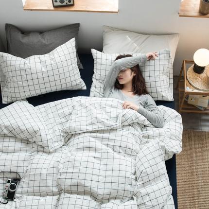 91家纺网 家纺一手货源 找家纺 （总）尚品本色 2022新款水洗棉套件系列-单被套