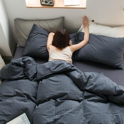 91家纺网 家纺一手货源 找家纺 （总）尚品本色 2022新款水洗棉套件系列-单被套