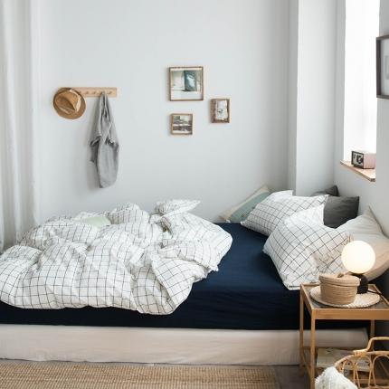 91家纺网 家纺一手货源 找家纺 （总）尚品本色 2022新款水洗棉套件系列-单床笠