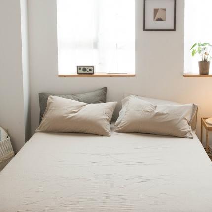 91家纺网 家纺一手货源 找家纺 （总）尚品本色 2022新款水洗棉套件系列-单床单