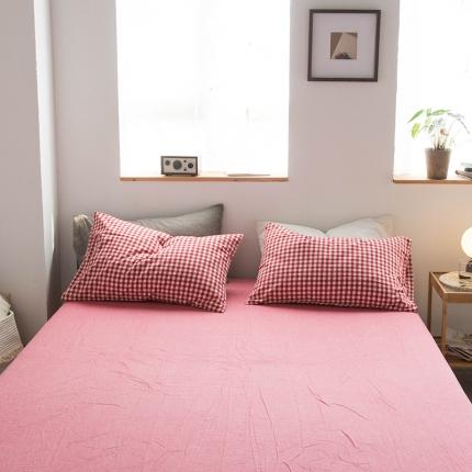 91家纺网 家纺一手货源 找家纺 （总）尚品本色 2022新款水洗棉套件系列-单床单