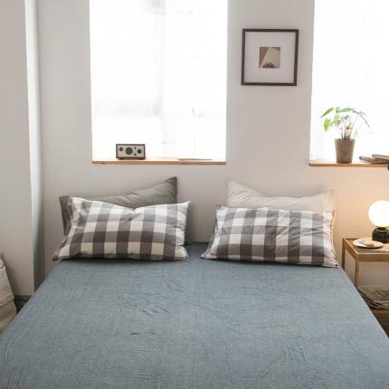 91家纺网 家纺一手货源 找家纺 （总）尚品本色 2022新款水洗棉套件系列-单床单