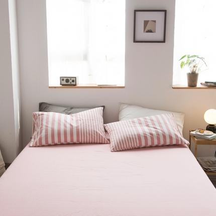 91家纺网 家纺一手货源 找家纺 （总）尚品本色 2022新款水洗棉套件系列-单床单