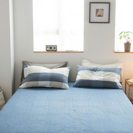 91家纺网 家纺一手货源 找家纺 （总）尚品本色 2022新款水洗棉套件系列-单床单