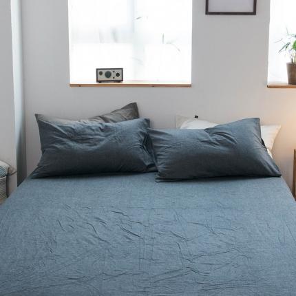 91家纺网 家纺一手货源 找家纺 （总）尚品本色 2022新款水洗棉套件系列-单床单