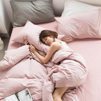 91家纺网 家纺一手货源 找家纺 （总）尚品本色 2022新款水洗棉套件系列-单床单