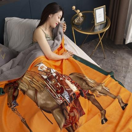 91家纺网 家纺一手货源 找家纺 （总）宅部落婴肤绒小兔绒双面毯披肩毯办公毯车毯毛毯盖毯