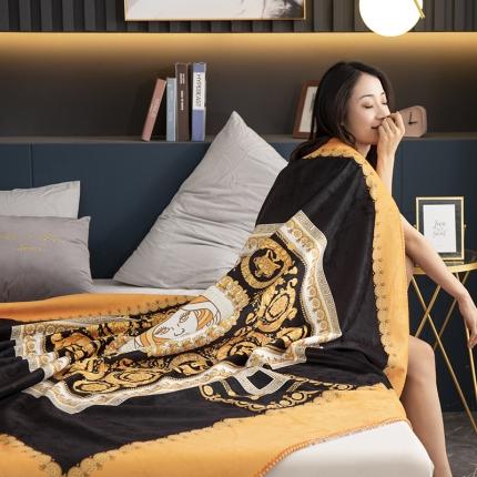 91家纺网 家纺一手货源 找家纺 （总）宅部落婴肤绒小兔绒双面毯披肩毯办公毯车毯毛毯盖毯