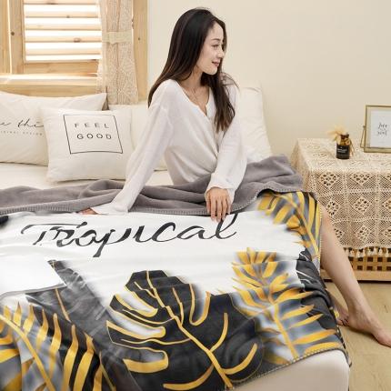 91家纺网 家纺一手货源 找家纺 （总）宅部落婴肤绒小兔绒双面毯披肩毯办公毯车毯毛毯盖毯