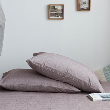 91家纺网 家纺一手货源 找家纺 （总）尚品本色 2022新款水洗棉套件系列-单枕套