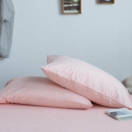 91家纺网 家纺一手货源 找家纺 （总）尚品本色 2022新款水洗棉套件系列-单枕套