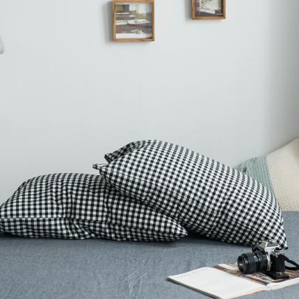 91家纺网 家纺一手货源 找家纺 （总）尚品本色 2022新款水洗棉套件系列-单枕套