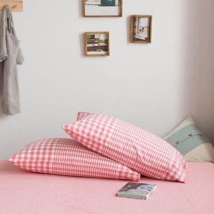 91家纺网 家纺一手货源 找家纺 （总）尚品本色 2022新款水洗棉套件系列-单枕套