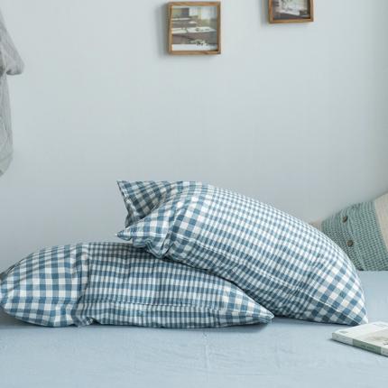 91家纺网 家纺一手货源 找家纺 （总）尚品本色 2022新款水洗棉套件系列-单枕套