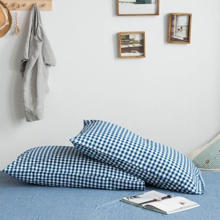 91家纺网 家纺一手货源 找家纺 （总）尚品本色 2022新款水洗棉套件系列-单枕套