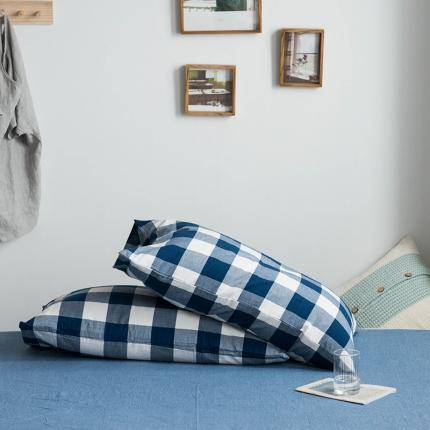 91家纺网 家纺一手货源 找家纺 （总）尚品本色 2022新款水洗棉套件系列-单枕套