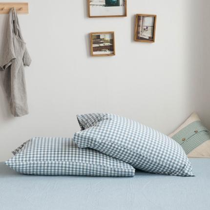 91家纺网 家纺一手货源 找家纺 （总）尚品本色 2022新款水洗棉套件系列-单枕套