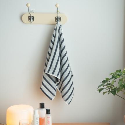 91家纺网 家纺一手货源 找家纺 （总）尚品本色 2022新款21支条纹毛巾浴巾