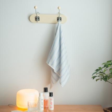 91家纺网 家纺一手货源 找家纺 （总）尚品本色 2022新款21支条纹毛巾浴巾