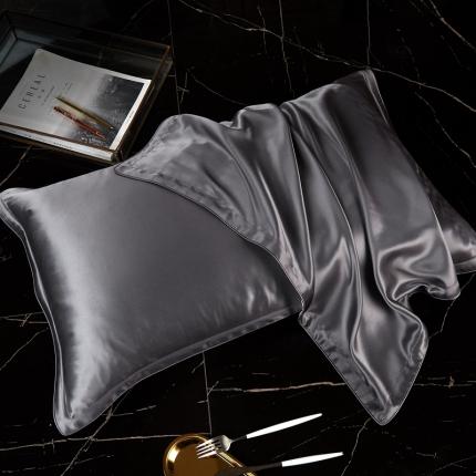 91家纺网 家纺一手货源 找家纺 （总）赫本真丝馆 2025新款2.0小边款枕套