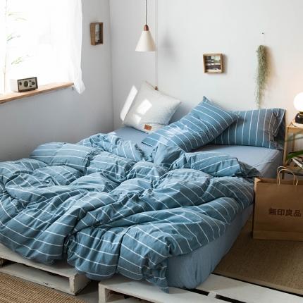 91家纺网 家纺一手货源 找家纺 （总）尚品本色 2022新款针织棉四件套