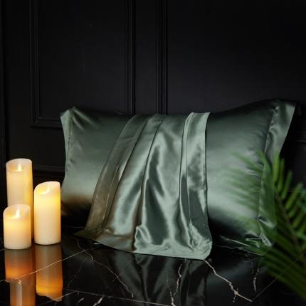 91家纺网 家纺一手货源 找家纺 （总）赫本真丝馆 2025新款宽边全丝枕