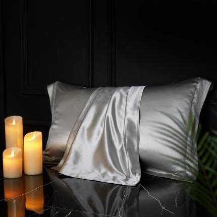 91家纺网 家纺一手货源 找家纺 （总）赫本真丝馆 2025新款宽边全丝枕