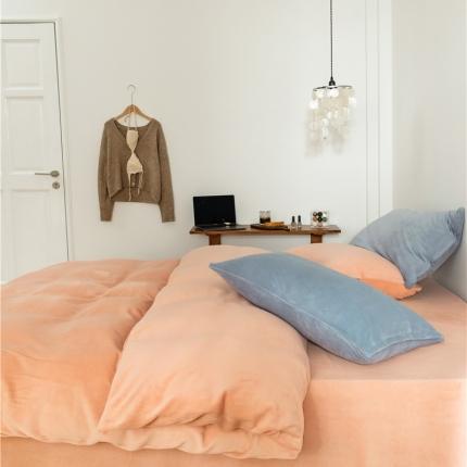 91家纺网 家纺一手货源 找家纺 （总）棉眠 2020新款秋冬纯色牛奶绒四件套