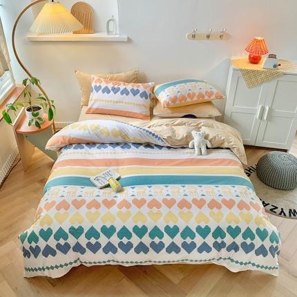 91家纺网 家纺一手货源 找家纺 （总）澳萝拉 2020新款棉加绒印花四件套