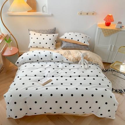 91家纺网 家纺一手货源 找家纺 （总）澳萝拉 2020新款棉加绒印花四件套