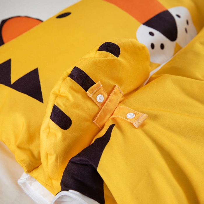 91家纺网 家纺一手货源 找家纺 小芽家居 2024新款全棉宝宝加大睡袋 老虎