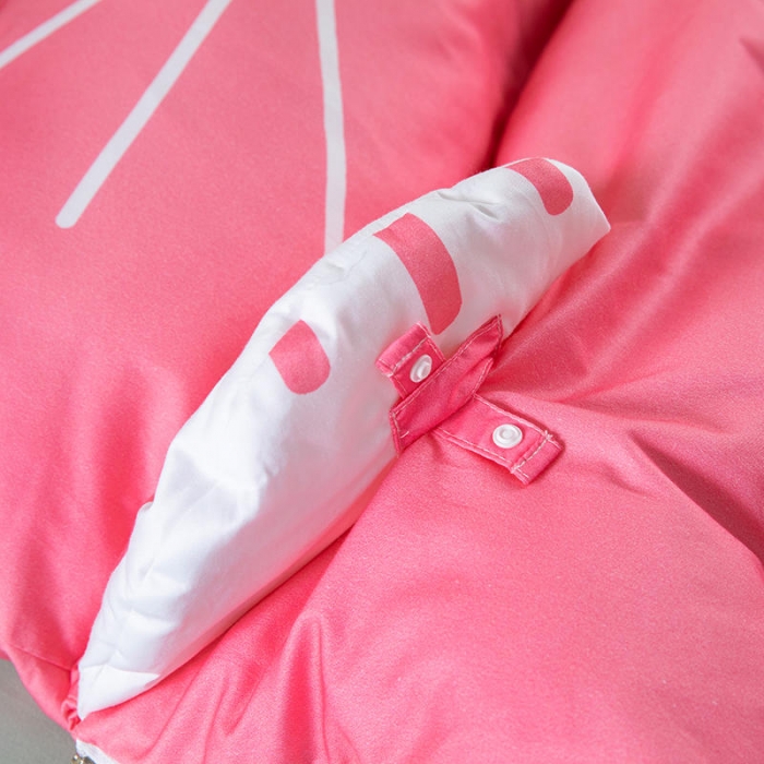 91家纺网 家纺一手货源 找家纺 小芽家居 2024新款全棉宝宝加大睡袋 兔子