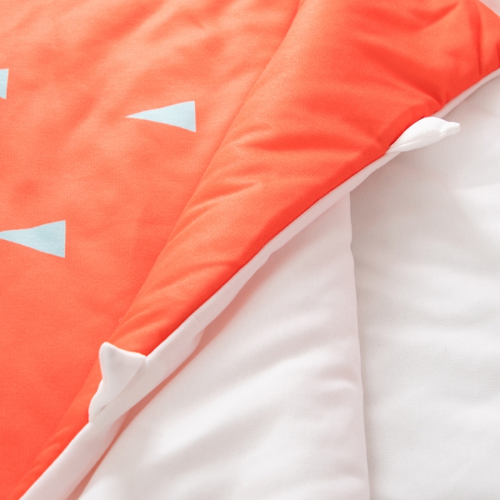 91家纺网 家纺一手货源 找家纺 小芽家居 2024新款亲肤针织棉宝宝睡袋 害羞鹿