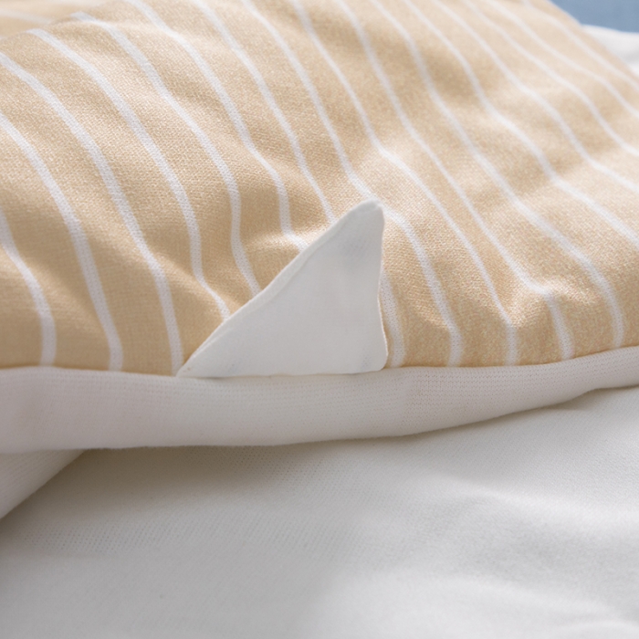 91家纺网 家纺一手货源 找家纺 小芽家居 2024新款亲肤针织棉宝宝睡袋 皇冠鸡