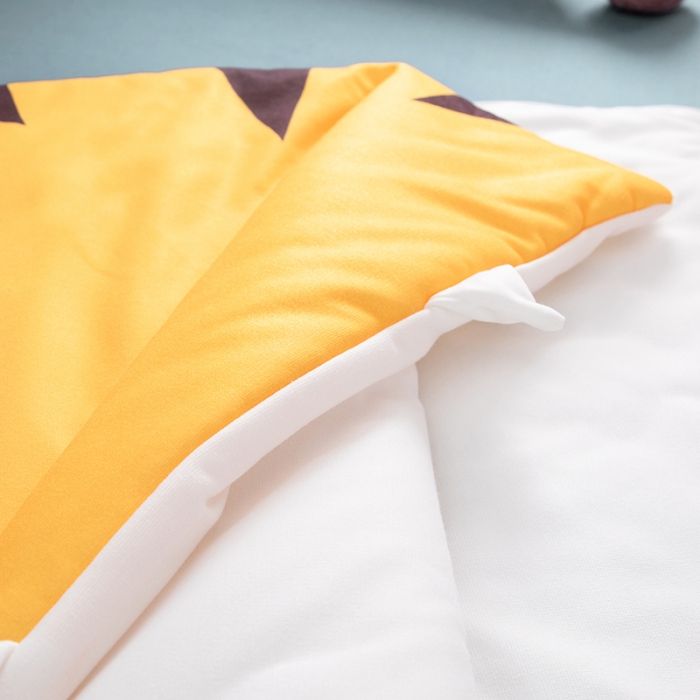 91家纺网 家纺一手货源 找家纺 小芽家居 2024新款亲肤针织棉宝宝睡袋 小老虎