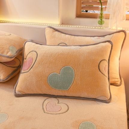 91家纺网 家纺一手货源 找家纺 （总）甜之梦 2025新款310g雪花绒单品枕套