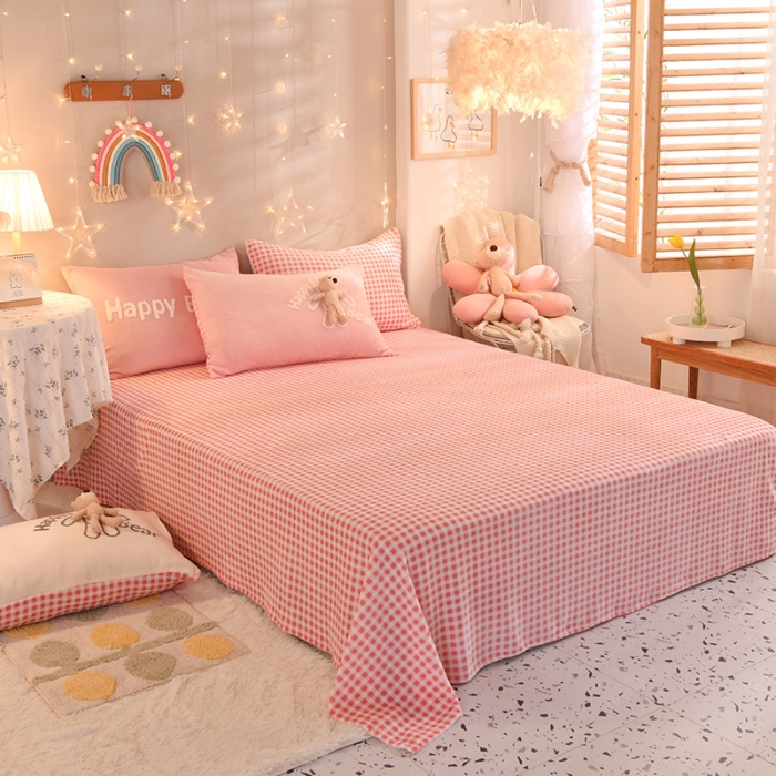 91家纺网 家纺一手货源 找家纺 绒世界2020保暖牛奶绒宝宝绒法兰绒四件套快乐熊系列 快乐熊-全粉