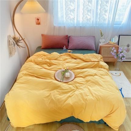 91家纺网 家纺一手货源 找家纺 （总）例外天鹅绒baby混搭四件套