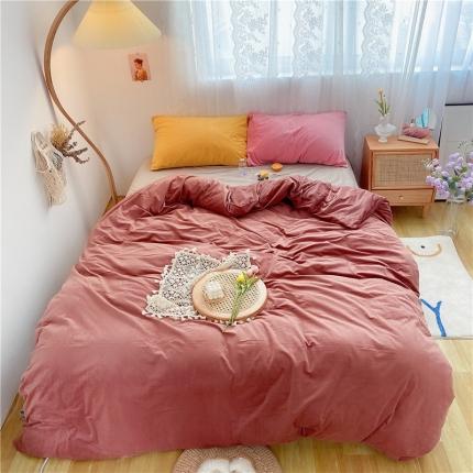 91家纺网 家纺一手货源 找家纺 （总）例外天鹅绒baby混搭四件套