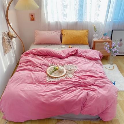 91家纺网 家纺一手货源 找家纺 （总）例外天鹅绒baby混搭四件套