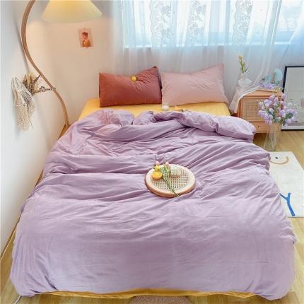 91家纺网 家纺一手货源 找家纺 （总）例外天鹅绒baby混搭四件套