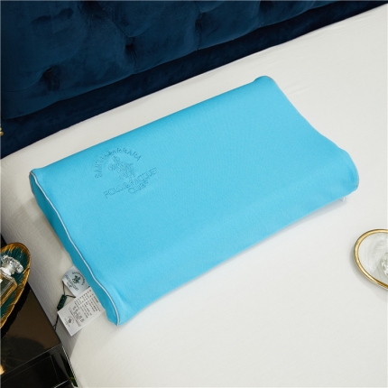 91家纺网 家纺一手货源 找家纺 圣大保罗天然乳胶枕成人儿童乳胶枕礼盒装