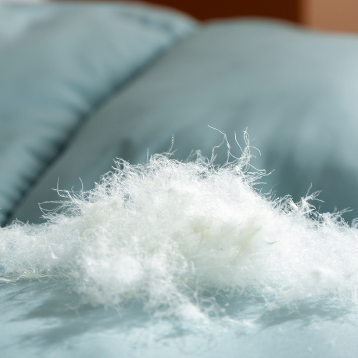 91家纺网 家纺一手货源 找家纺 俏企鹅 2025新款platinum系列羽绒被 冰湖蓝